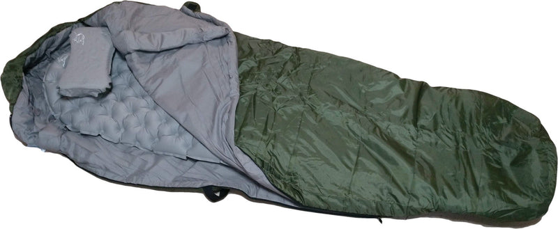 Sleeping Bag Sleeping Pad Pillow Combo Set