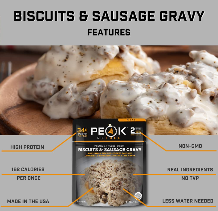 Biscuits & Sausage Gravy