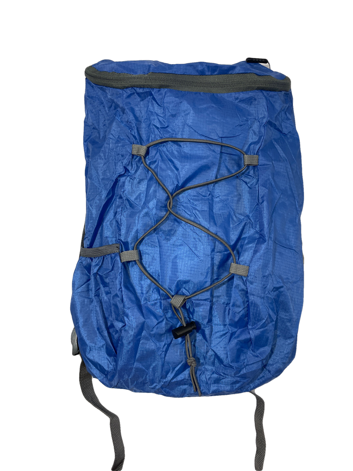 Blue bungee polyester day pack (603)