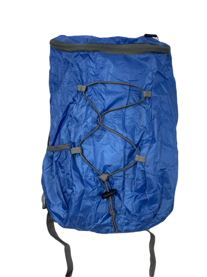 Blue bungee polyester day pack (603)