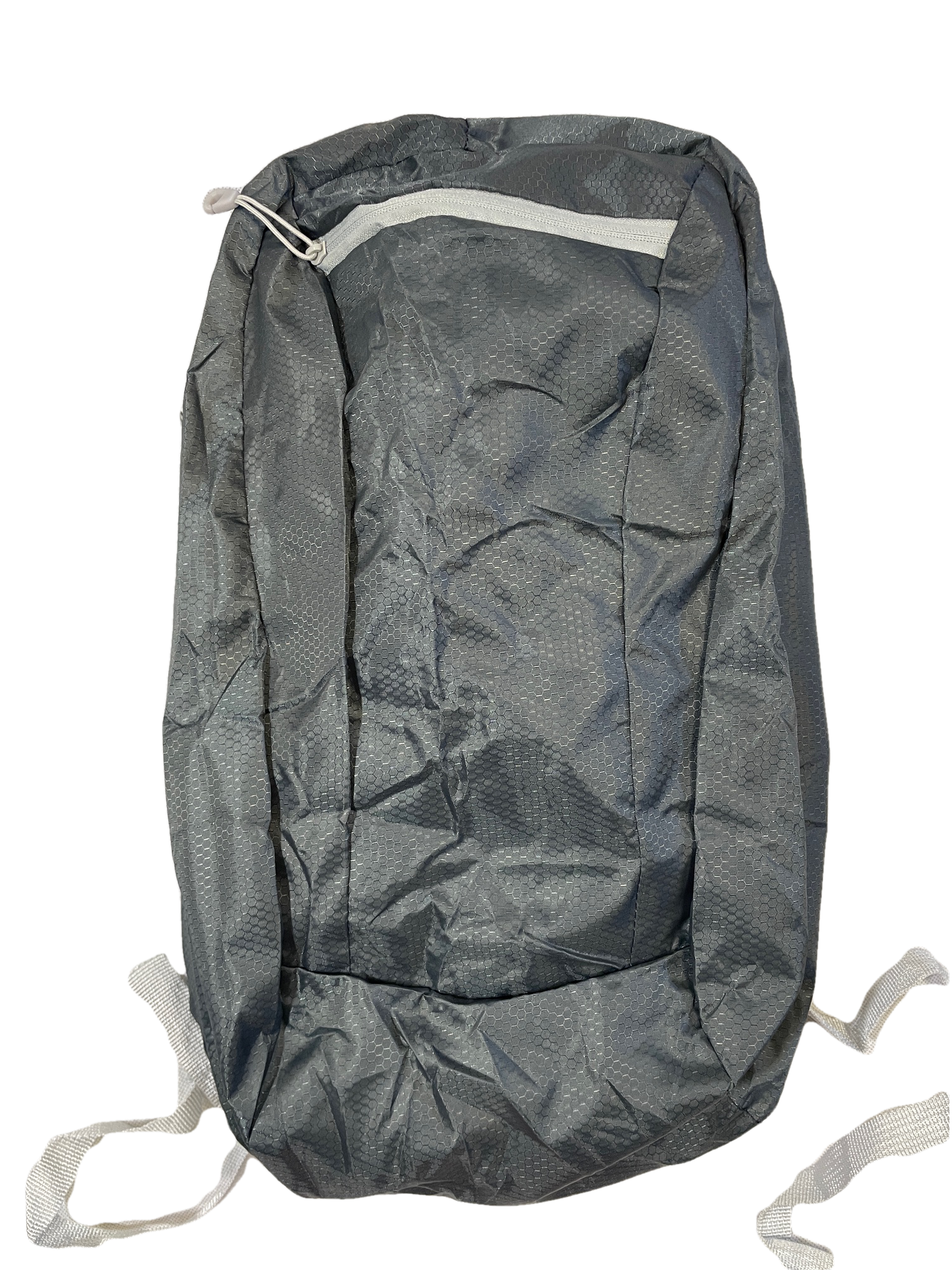 Gray polyester day pack