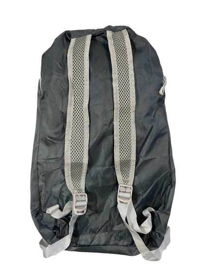 Gray polyester day pack