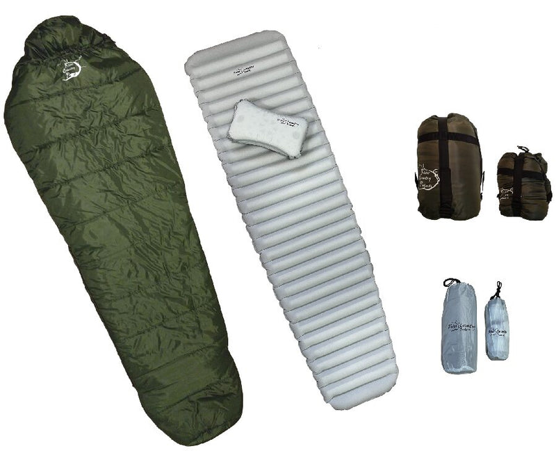 Insulated Sleeping Pad Pillow - Combo Set