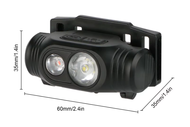 LED Highlight Headlamp with rechargeable battery