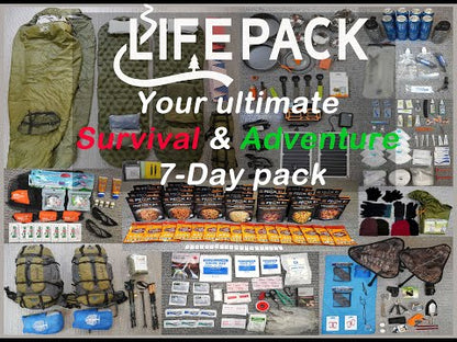 LifePack, The Ultimate 7-Day Survival Backpack