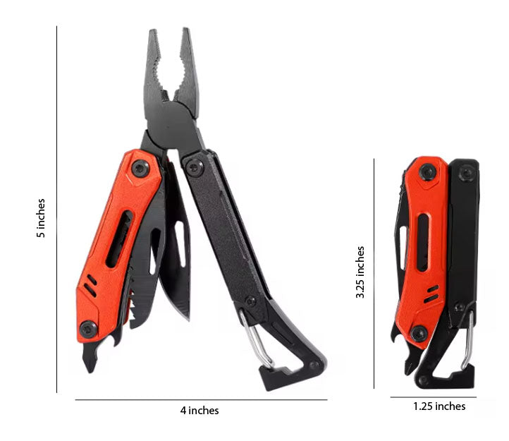 Multi-function folding pliers