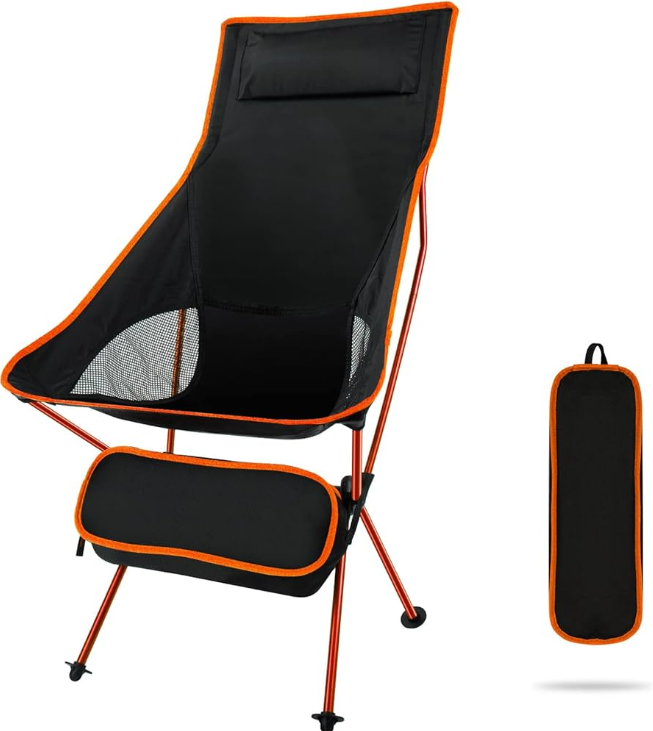 utlralight tall-back camp chair