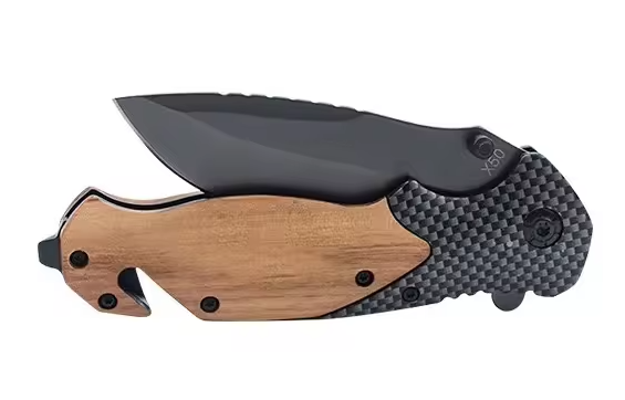 Wooden Handle Pocket Knife