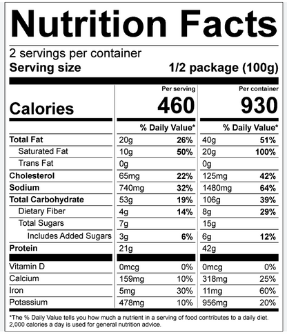 bison bowl nutrition