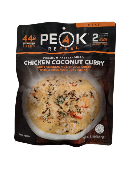 chicken coconut curry peak refuel front
