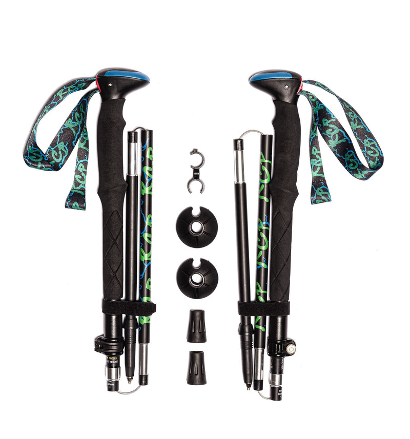 100 Carbon Folding Ultralight Poles