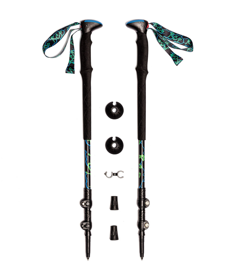 100 percent Carbon Ultralight Trekking Poles