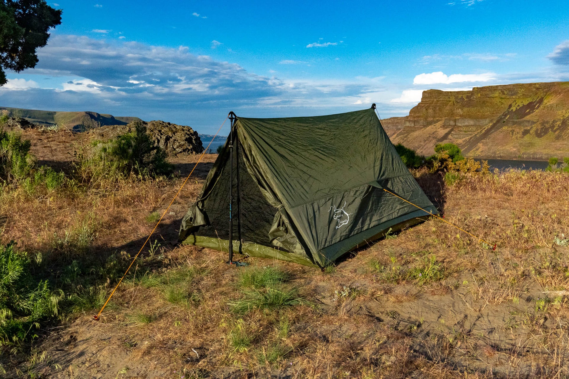 Trekker Tent 2-Person Trekking Pole Backpacking Tent – River Country Gear