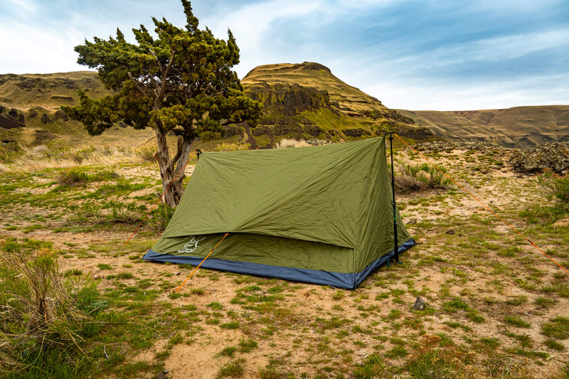 river country products trekking pole tent twin sisters washington